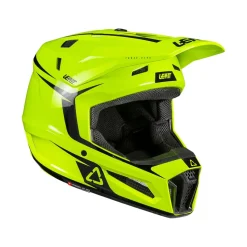 Leatt Hjälm+Goggles Moto 3.5 Jr Neon Gul V26