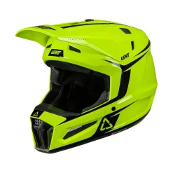 Leatt Hjälm+Goggles Moto 3.5 Jr Neon Gul V26