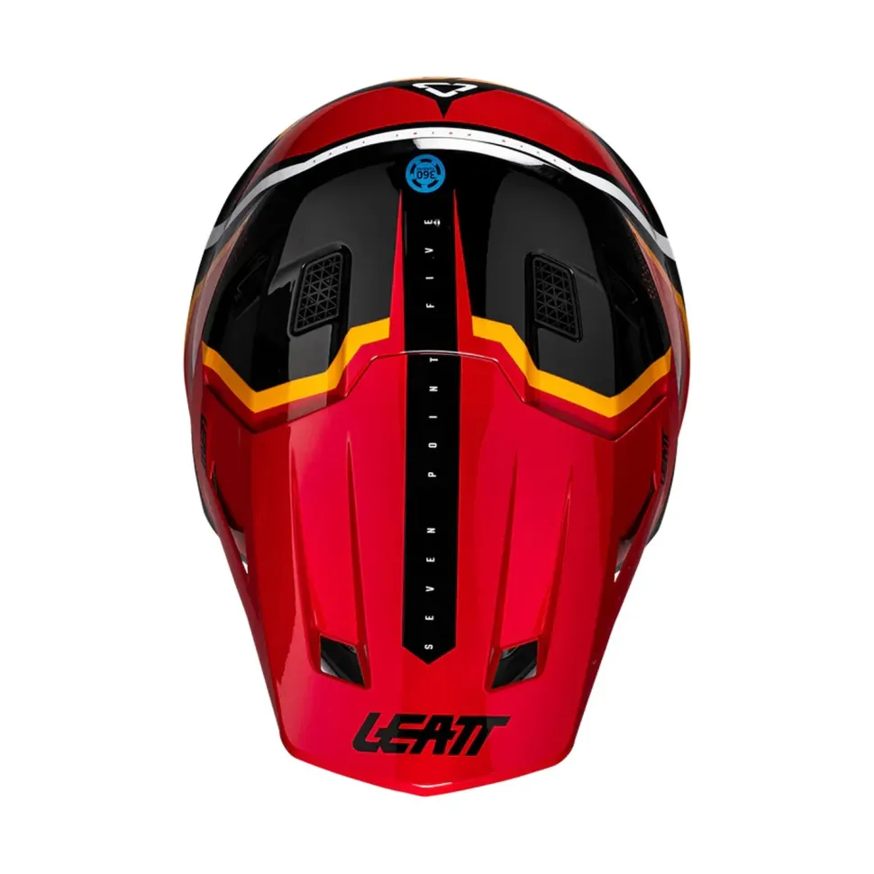 Leatt Hjälm+Goggles Moto 7.5 Röd V26