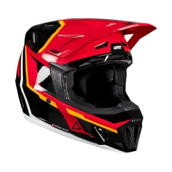 Leatt Hjälm+Goggles Moto 7.5 Röd V26