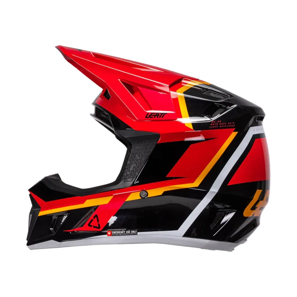 Leatt Hjälm+Goggles Moto 7.5 Röd V26