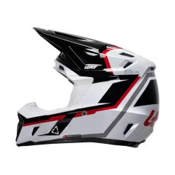 Leatt Hjälm+Goggles Moto 7.5 Vit/Röd V26