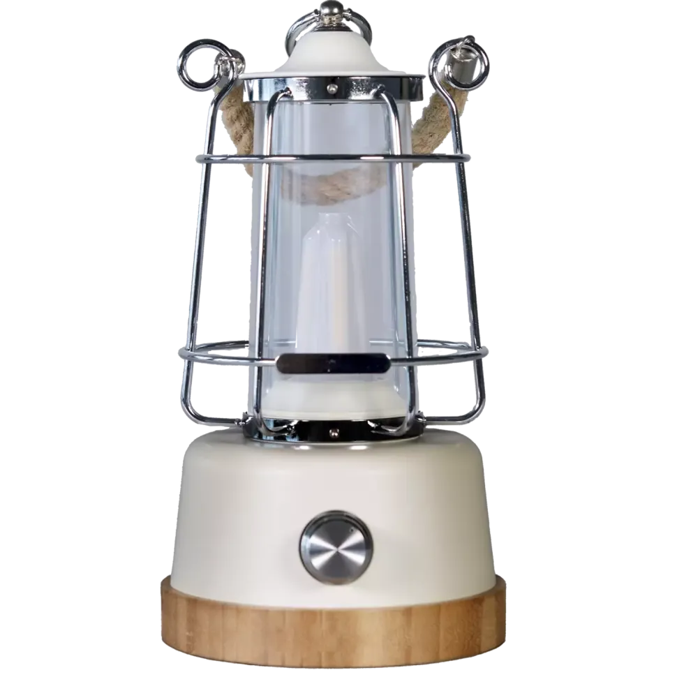 Led-Lampa Lantern Classic Vit