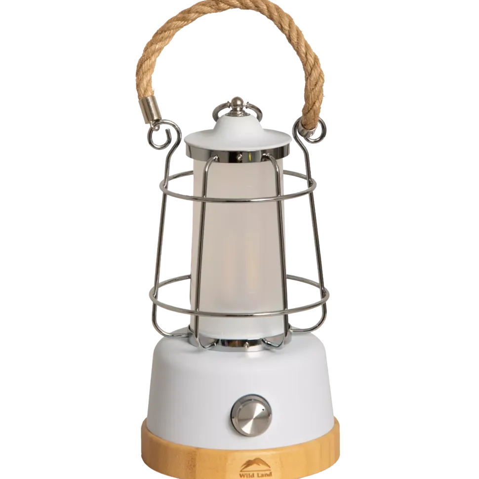 Led-Lampa Lantern Classic Vit