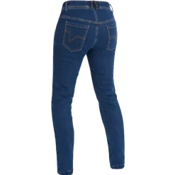 Lindstrands Jeans Berg Woman Blå Kort