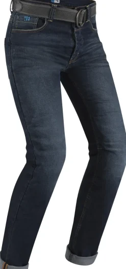 PMJ Jeans Caferacer Blå, bälte ingår