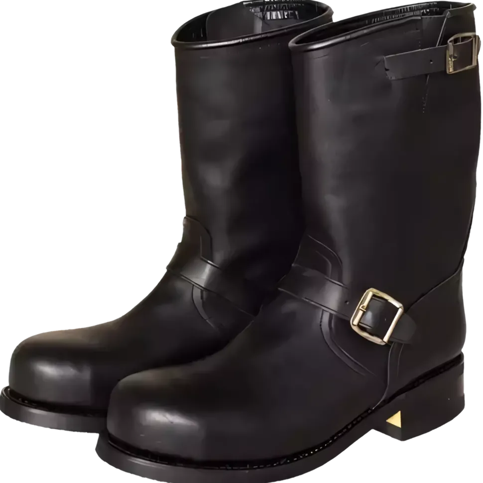 Primeboots Engineer Svart