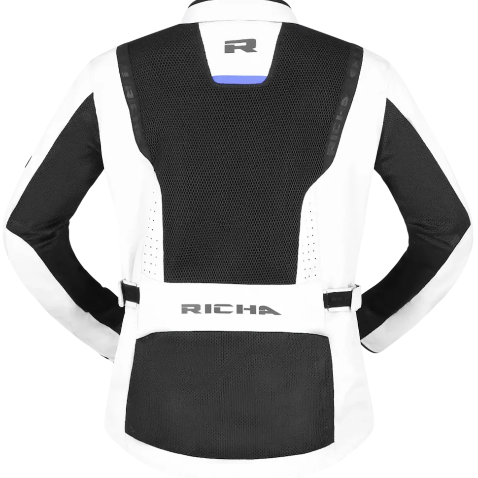 Richa Monaco Mesh Wp Jacket Light Grey
