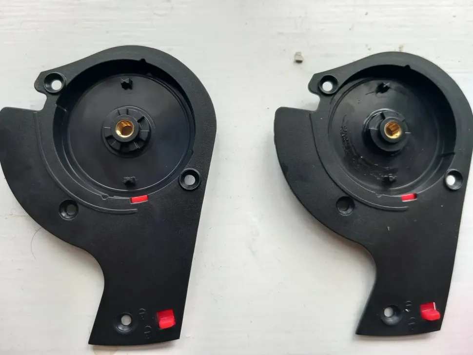 Schuberth C5 & S3 visor mechanism PLATE SET