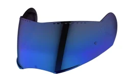 Schuberth E1 blå spegel visir, AF färdig 60-65