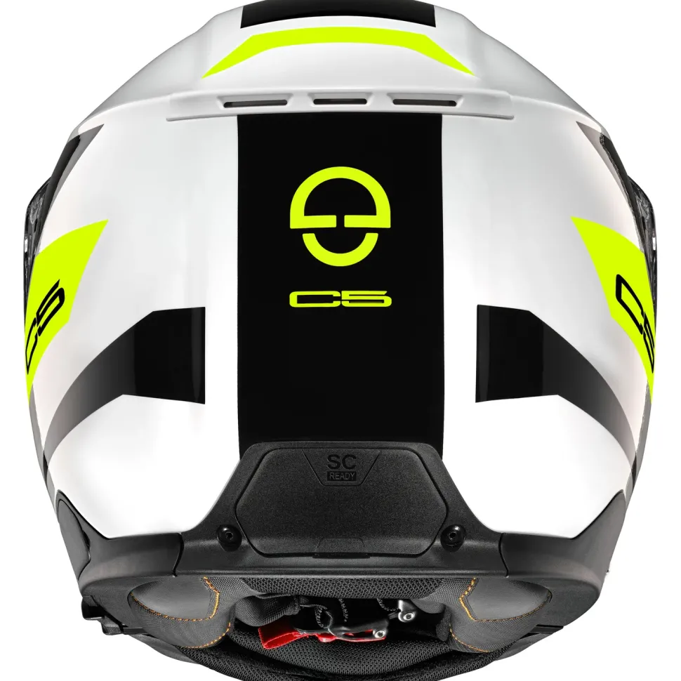Schuberth Hjälm C5 Eclipse Gul/Vit