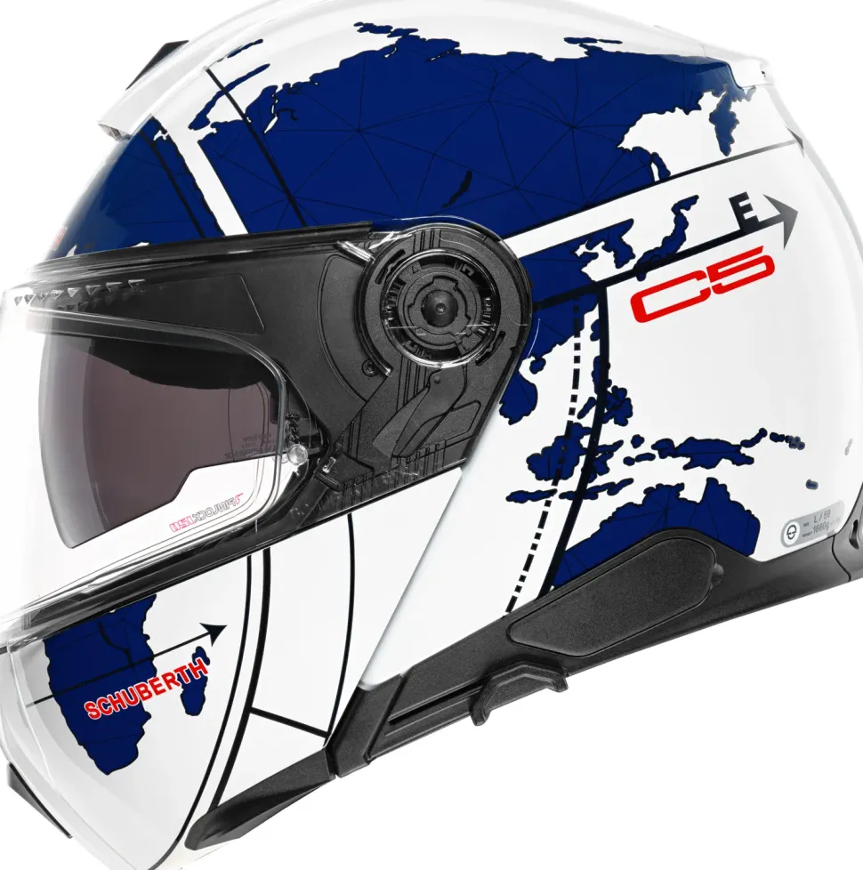 Schuberth Hjälm C5 Globe Blå