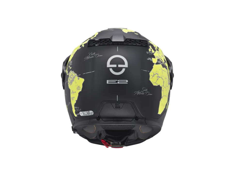 Schuberth Hjälm E2 Atlas matt gul/grå
