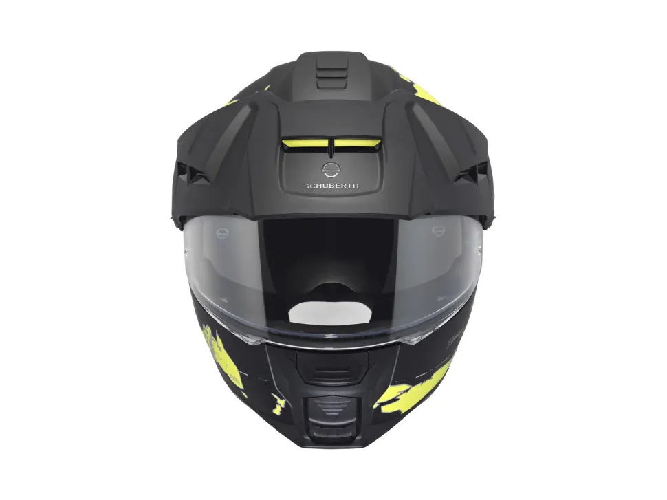 Schuberth Hjälm E2 Atlas matt gul/grå