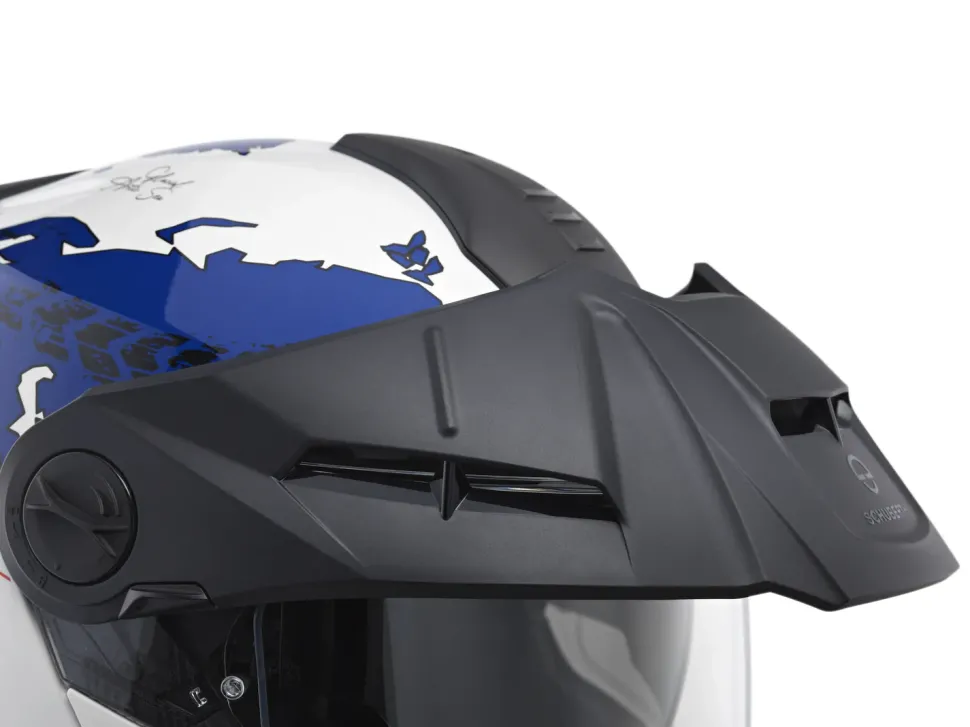 Schuberth Hjälm E2 Atlas vit/blå