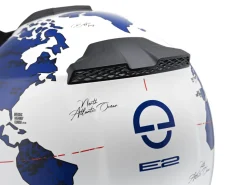 Schuberth Hjälm E2 Atlas vit/blå