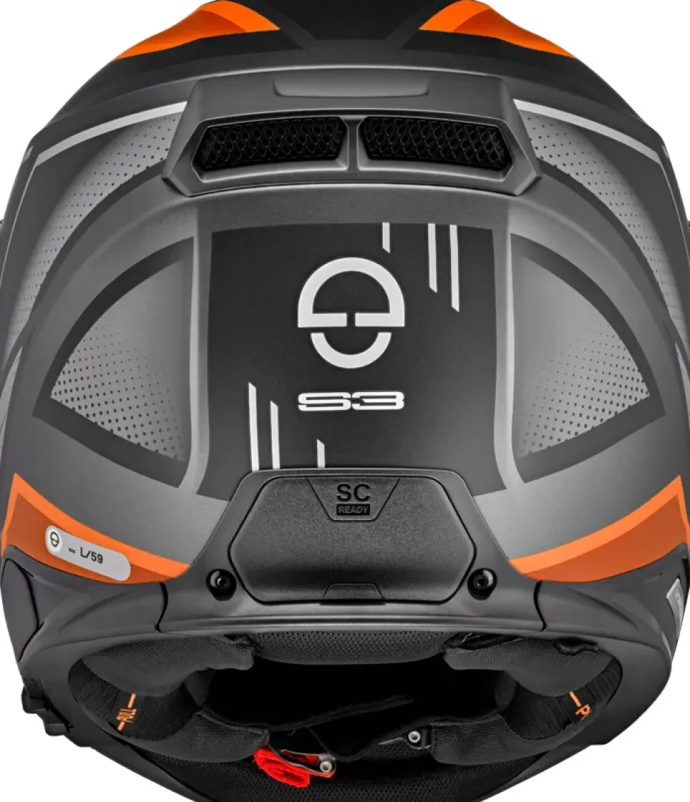 Schuberth Hjälm S3 Storm Matt Orange