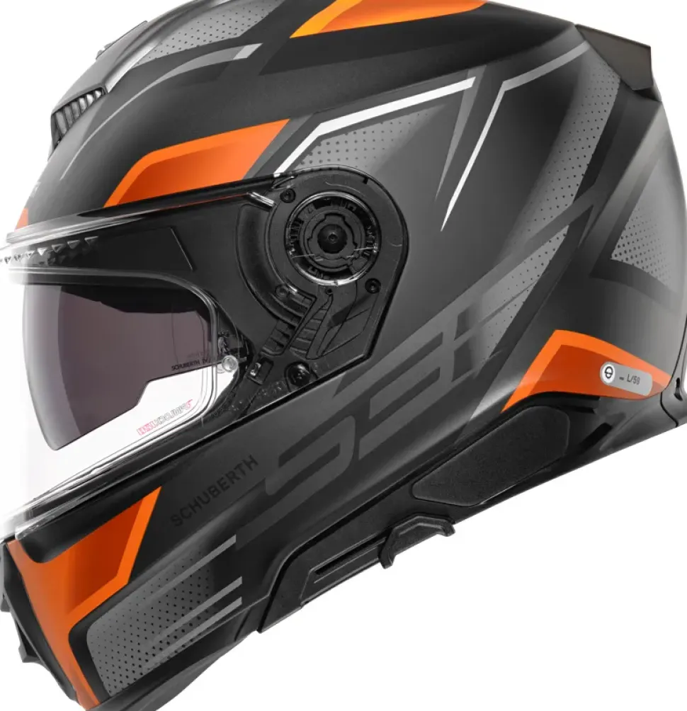 Schuberth Hjälm S3 Storm Matt Orange