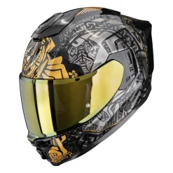 SCORPION Helmet EXO-1500 AIR APUS Black-Grey-Gold