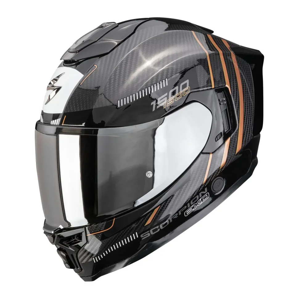 SCORPION Helmet EXO-1500 CARBON AIR ZITY Black-Copper