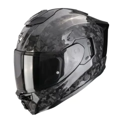 SCORPION Helmet EXO-1500 ONYX CARBON AIR SOLID Black