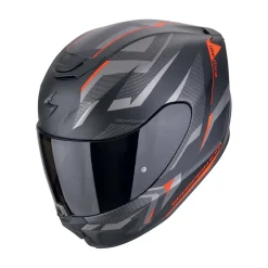 SCORPION Hjälm EXO-391 AAXO Mattsvart-Röd