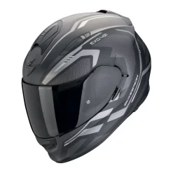 SCORPION Hjälm EXO-491 KRIPTA Mattsvart-Silver
