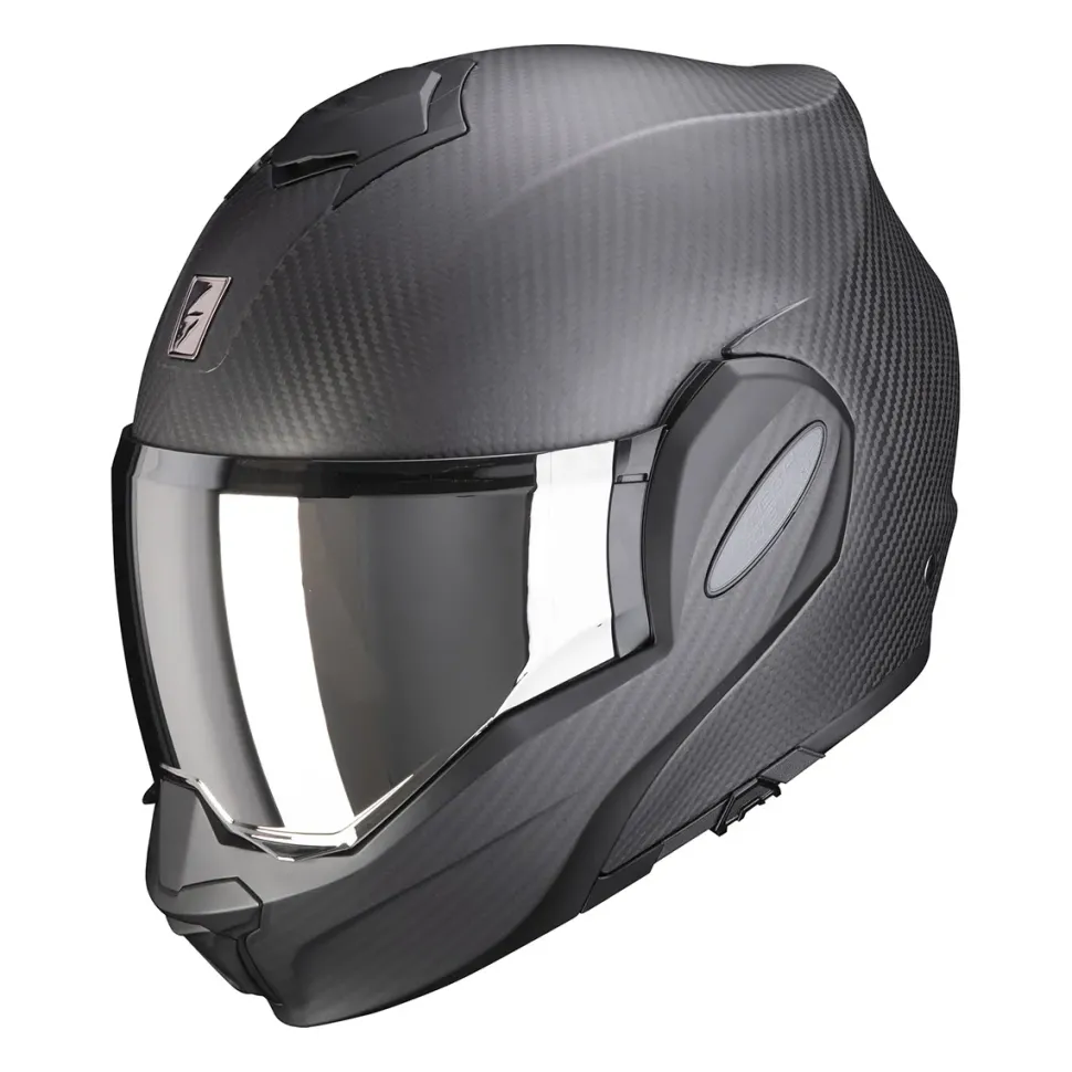 SCORPION Hjälm EXO-TECH EVO Carbon solid matt svart