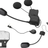 Sena 50S Universal Clamp kit with SOUND BY HK&mic