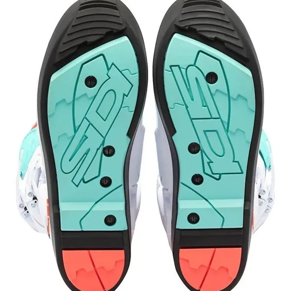 Stövel Sidi Crossfire 3 Srs Vit/Mint/Korall
